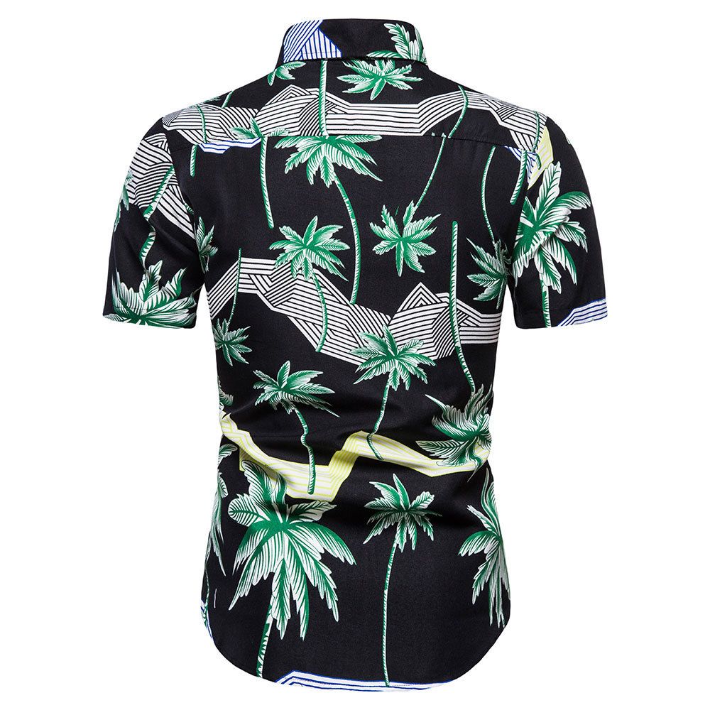 camisa estampada masculina