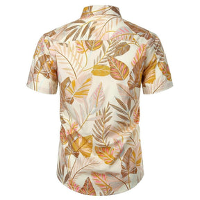 camisa estampada masculina