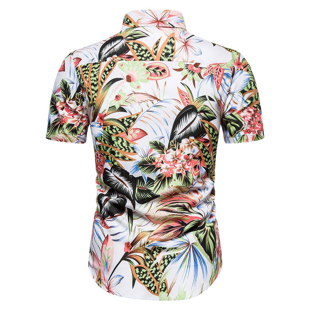 camisa estampada masculina