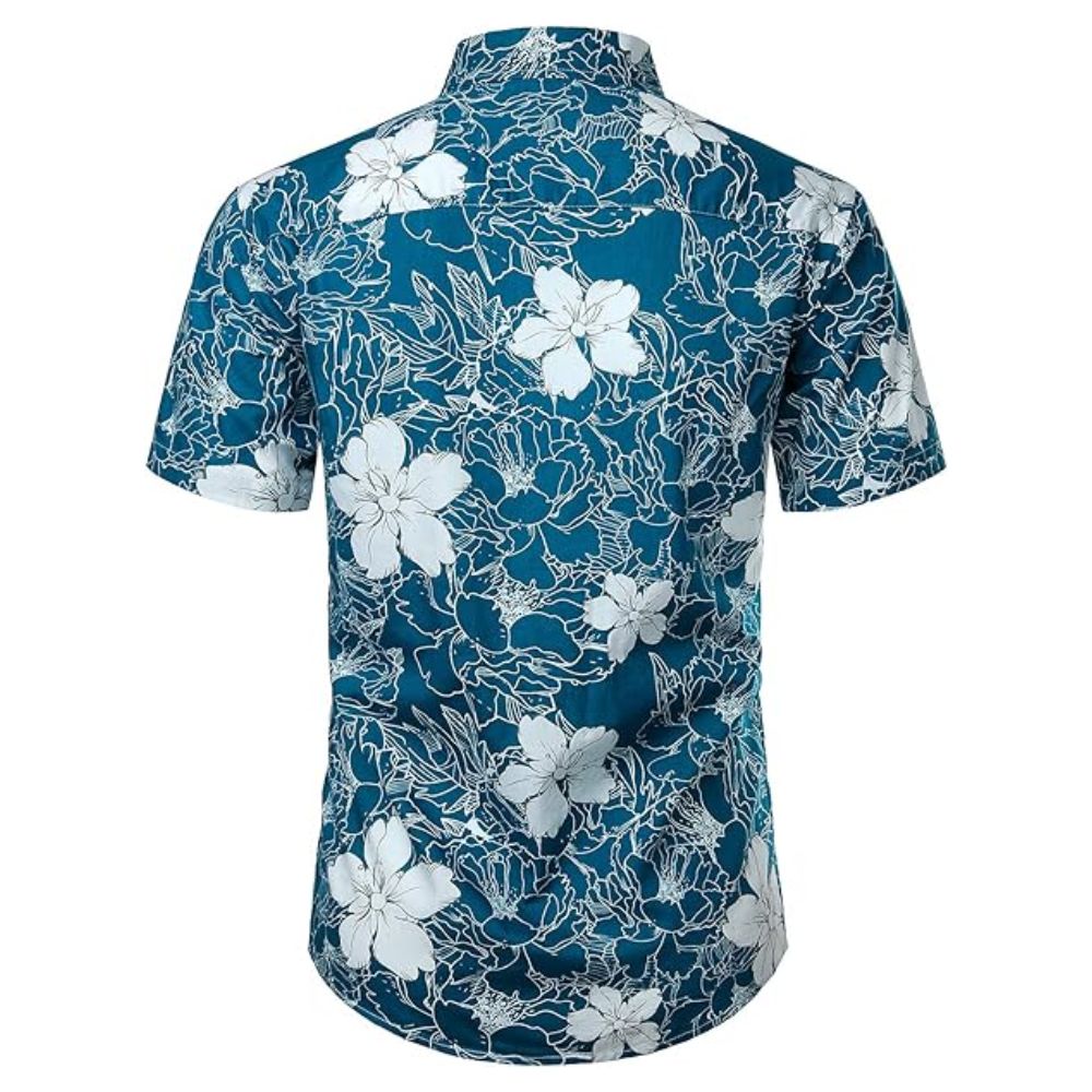 camisa estampada masculina