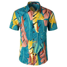 camisa estampada masculina