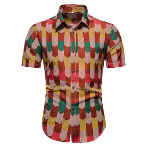 camisa masculina de botão