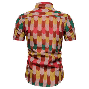 camisa masculina de botão