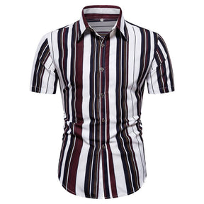 camisa estampada masculina