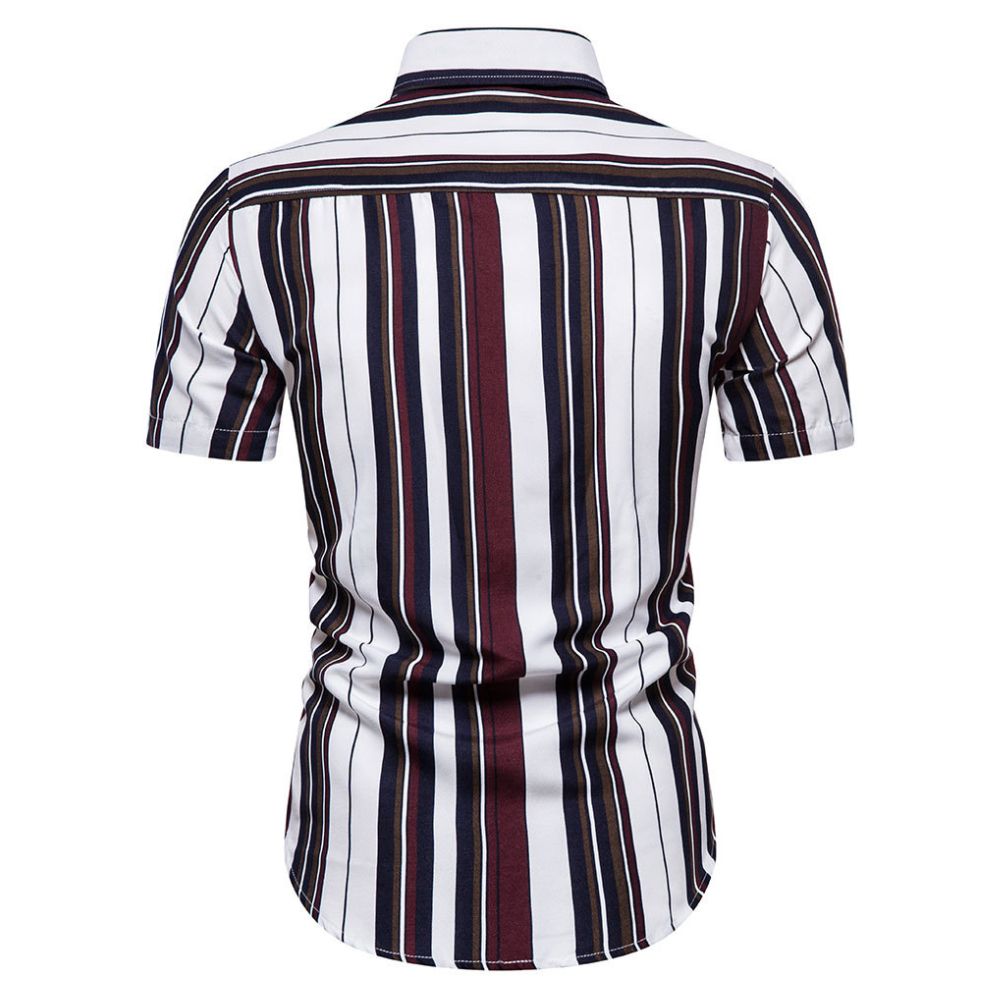 camisa estampada masculina