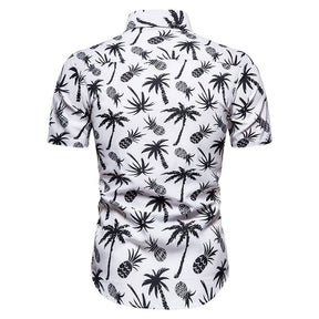 camisa estampada masculina