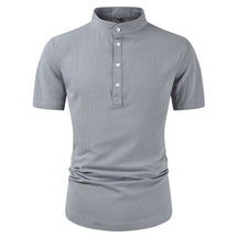 camisa gola padre masculina