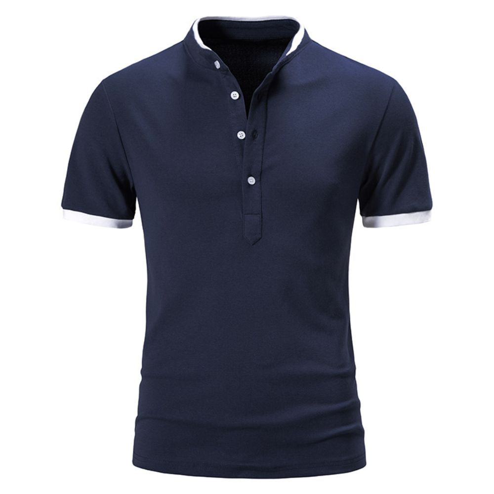 camisa gola padre masculina