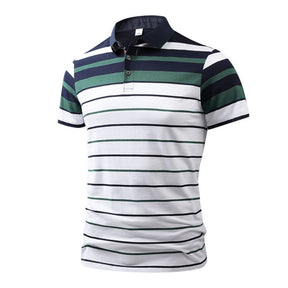 camisa polo masculina listrada