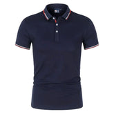 camisa polo masculina azul