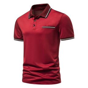 Camisa Polo Masculina Aris Vinho