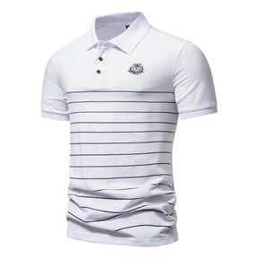 camisa polo masculina branca