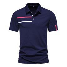 camisa polo masculina azul