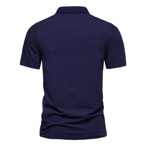 camisa polo masculina azul