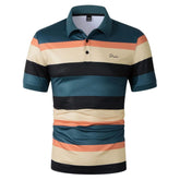 camisa polo masculina listrada