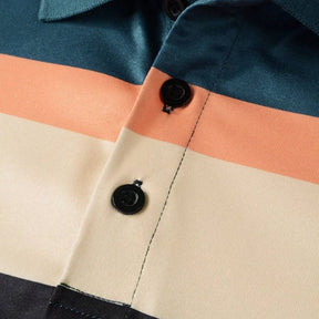 camisa polo masculina listrada