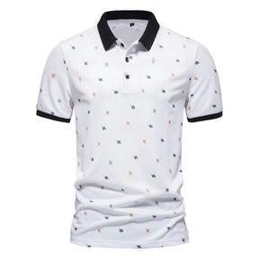 camisa polo masculina branca