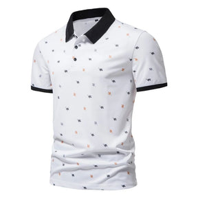 camisa polo masculina branca