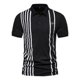 camisa polo masculina preta