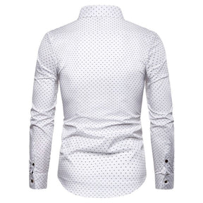 camisa social masculina manga longa