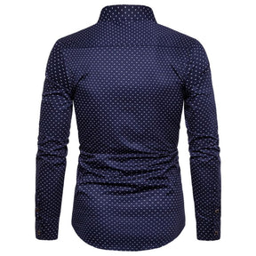 camisa social masculina manga longa