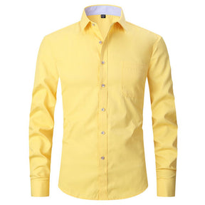 camisa social masculina manga longa