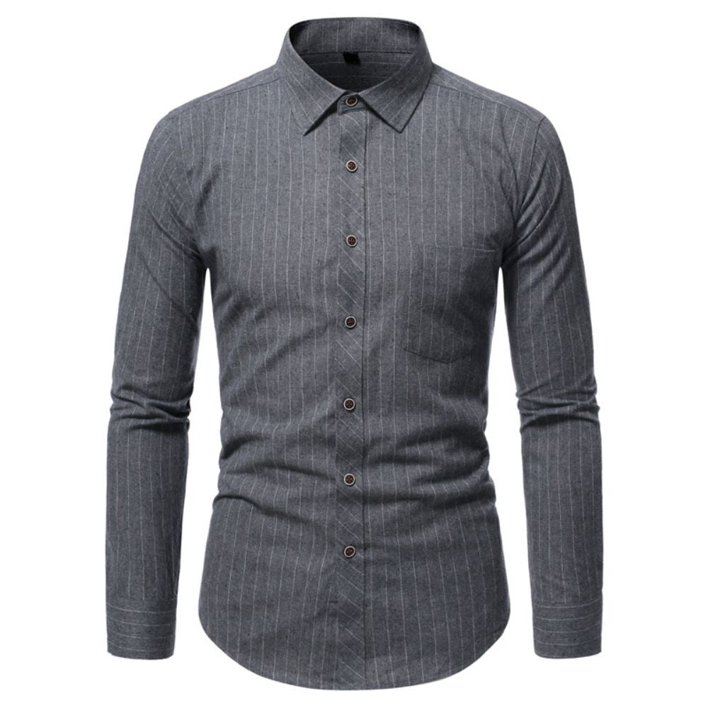 camisa social masculina manga longa