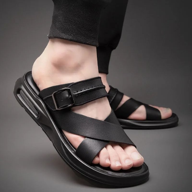 Chinelo de Couro Masculino