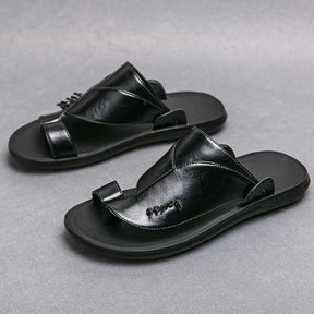 Chinelo de Couro Masculino