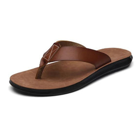 Chinelo de Couro Masculino