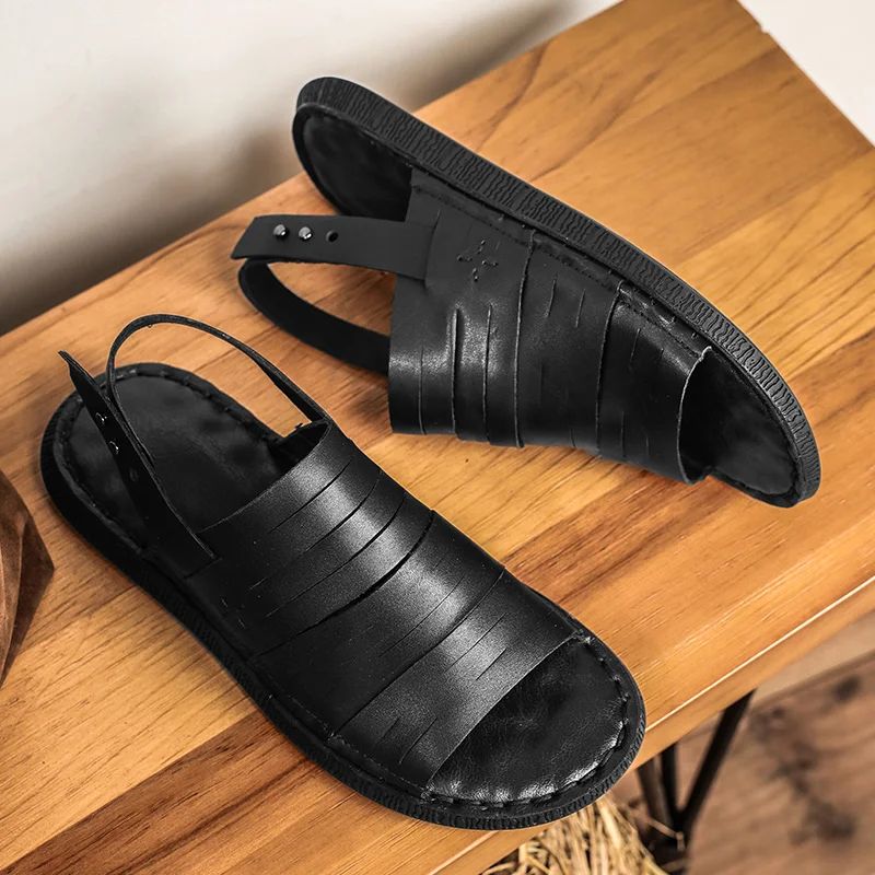 Chinelo de Couro Masculino