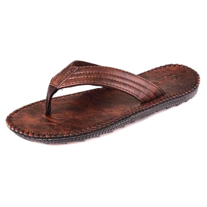 Chinelo de Couro Masculino