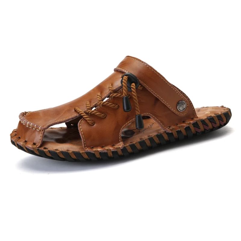 Chinelo de Couro Masculino