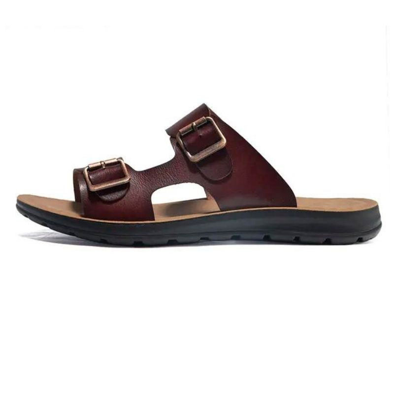 Chinelo de Couro Masculino