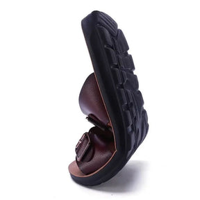 Chinelo de Couro Masculino