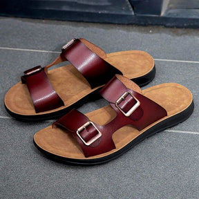 Chinelo de Couro Masculino