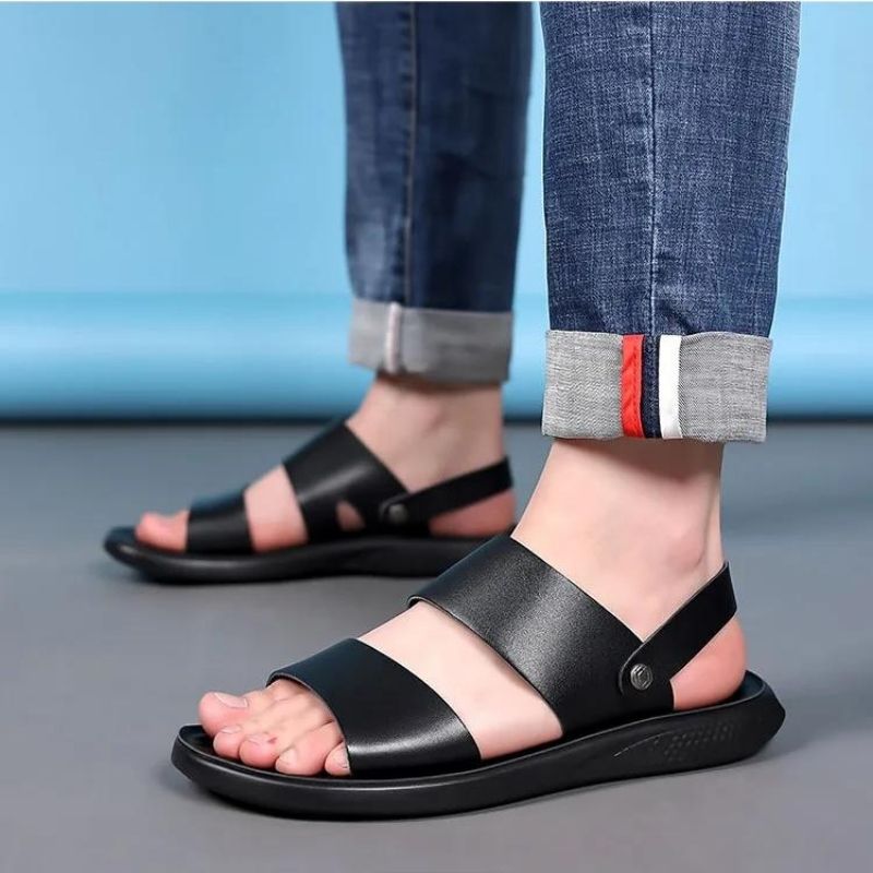 Chinelo de Couro Masculino