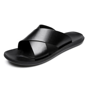 Chinelo de Couro Masculino 